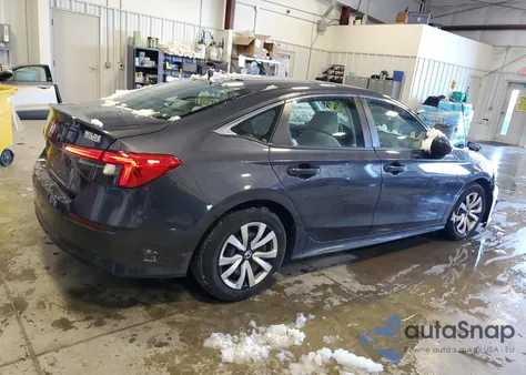 2022 Honda Civic Lx из США, поврежденный, VIN 2HGFE2F2XNH525006